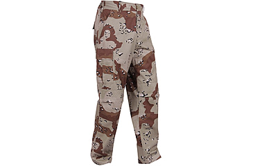Image of Rothco Camo Tactical BDU Pants - Mens, 6-Color Desert Camo, Medium, 8835-6-ColorDesertCamo-M