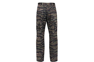 Image of Rothco Camo Tactical BDU Pants - Mens, Tiger Stripe Camo, Extra Large, 7995-TigerStripeCamo-XL