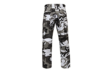 Image of Rothco Color Camo Tactical BDU Pants - Mens, City Camo, Small, Long, 7884-CityCamo-S-Long27-31Waist3212-3512Length