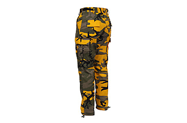 Image of Rothco Color Camo Tactical BDU Pants - Mens, Stinger Yellow Camo, Extra Small, 8875-StingerYellowCamo-XS23-27Waist