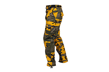 Image of Rothco Color Camo Tactical BDU Pants - Mens, Stinger Yellow Camo, Extra Small, 8875-StingerYellowCamo-XS23-27Waist