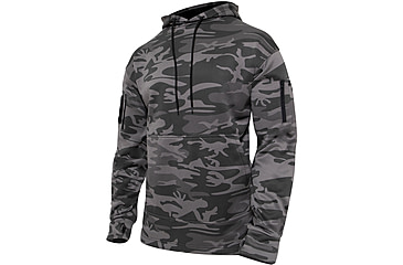 Image of Rothco Concealed Carry Hoodie, 2XL, Black Camo, 6136-BlackCamo-2XL