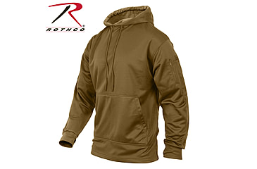 Image of Rothco Concealed Carry Hoodie - Men's, Black, Medium, 2071-Black-M