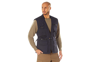 Image of Rothco Concealed Carry Plainclothes Vest - Mens, Midnight Navy Blue, Medium, 613902038462
