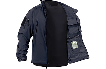 Image of Rothco Concealed Carry Soft Shell Jacket - Mens, Midnight Navy Blue, Small, 56385-MidnightNavyBlue-S