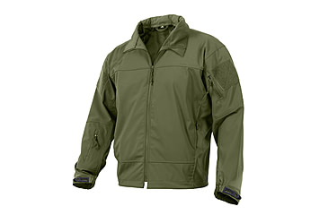 Image of Rothco Covert Ops Light Weight Soft Shell Jacket, Olive Drab, Small, 5872-OliveDrab-S