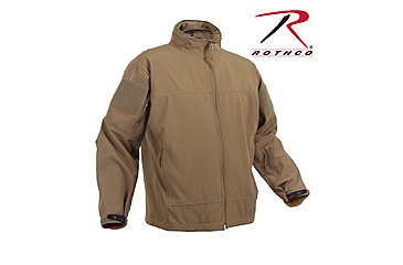Image of Rothco Covert Ops Light Weight Soft Shell Jacket, Olive Drab, Small, 5872-OliveDrab-S