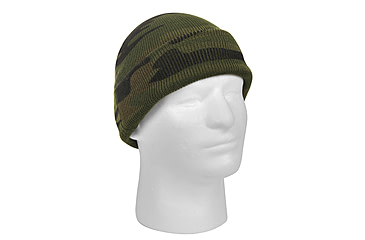 Image of Rothco Deluxe Camo Watch Cap, Woodland Camo, 5702-WoodlandCamo