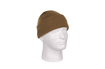 Image of Rothco Deluxe Fine Knit Watch Cap, Coyote Brown, 5786-CoyoteBrown