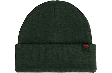 Image of Rothco Deluxe Fine Knit Watch Cap, One Size, Hunter Green, 57834-HunterGreen-OneSize