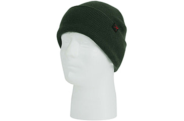 Image of Rothco Deluxe Fine Knit Watch Cap, One Size, Hunter Green, 57834-HunterGreen-OneSize