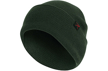 Image of Rothco Deluxe Fine Knit Watch Cap, One Size, Hunter Green, 57834-HunterGreen-OneSize