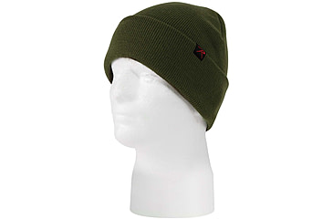 Image of Rothco Deluxe Fine Knit Watch Cap, One Size, Ranger Green, 57835-RangerGreen-OneSize
