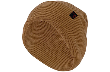 Image of Rothco Deluxe Fine Knit Watch Cap, One Size, Work Brown, 57833-WorkBrown-OneSize