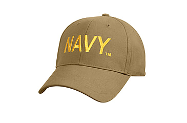 Image of Rothco Deluxe Navy Low Profile Cap, Coyote Brown, 3813-CoyoteBrown