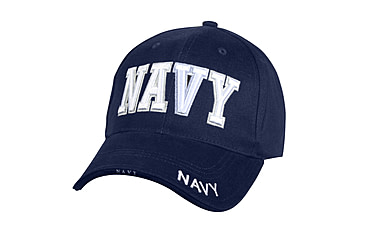 Image of Rothco Deluxe Navy Low Profile Cap, Navy Blue, 9393-NavyBlue