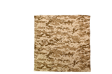 Image of Rothco Digital Camo Bandana, Desert Digital Camo, 4001-DesertDigitalCamo