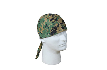 Image of Rothco Digital Camo Headwrap, Woodland Digital Camo, 5196-WoodlandDigitalCamo