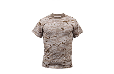 Image of Rothco Digital Camo T-Shirt, Desert Digital Camo, Extra Small, 5295-DesertDigitalCamo-XS