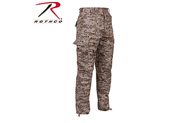 Image of Rothco Digital Camo Tactical BDU Pants, Subdued Urban Digital Camo, XS, 9620-SubduedUrbanDigitalCamo-XS