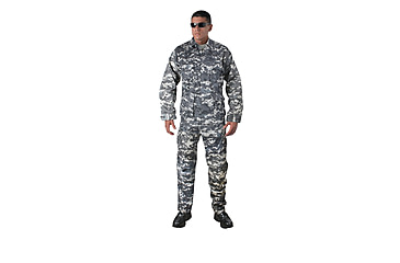 Image of Rothco Digital Camo Tactical BDU Pants, Subdued Urban Digital Camo, XS, 9620-SubduedUrbanDigitalCamo-XS