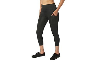 Image of Rothco Essential Leggings with Pockets - Womens, Black, Small, 13410-Black-S