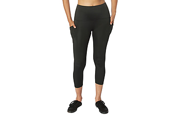 Image of Rothco Essential Leggings with Pockets - Womens, Black, Small, 13410-Black-S