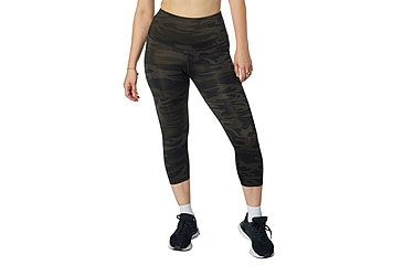 Image of Rothco Essential Leggings with Pockets - Womens, Midnight Black Camo, Small, 13415-MidnightBlackCamo-S