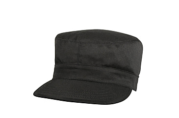 Image of Rothco Fatigue Caps, Black, 2XL, 9340-Black-2XL