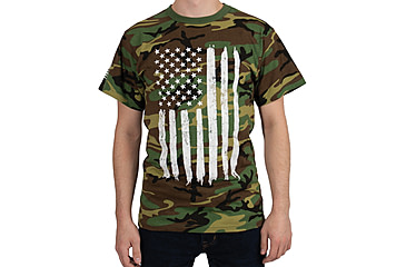 Image of Rothco Folding Slingshot 4767, Woodland Camo, 2XL, 11048-WoodlandCamo-2XL