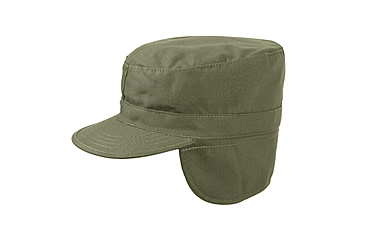 Image of Rothco G.I. Type Combat Caps w/ Flaps, Olive Drab, 7, 5712-OliveDrab-7