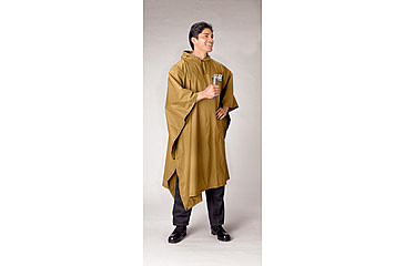 Image of Rothco G.I. Type Military Rip-Stop Poncho, Coyote Brown, 4938-CoyoteBrown