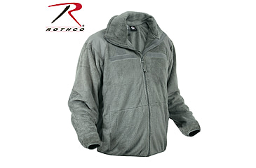 Image of Rothco Generation III Level 3 ECWCS Fleece Jacket - Men's, Olive Drab, Small, 97390-OliveDrab-S