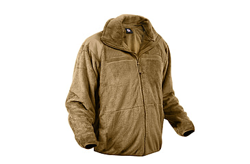 Image of Rothco Generation III Level 3 ECWCS Fleece Jacket, Coyote Brown, XL, 9734-XL