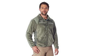 Image of Rothco Generation III Level 3 ECWCS Fleece Jacket, Foliage Green, M, 9730-FoliageGreen-M