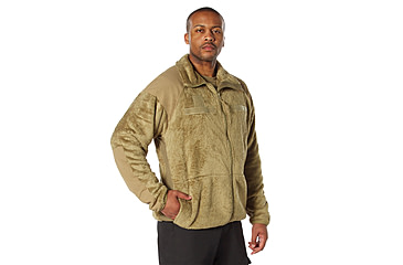 Image of Rothco Generation III Level 3 ECWCS Fleece Jacket - Mens, AR Tan, Small, 97350-ARTan-S