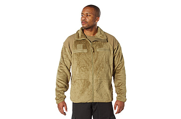 Image of Rothco Generation III Level 3 ECWCS Fleece Jacket - Mens, AR Tan, Small, 97350-ARTan-S