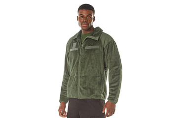 Image of Rothco Generation III Level 3 ECWCS Fleece Jacket, Olive Drab, S, 97390-OliveDrab-S