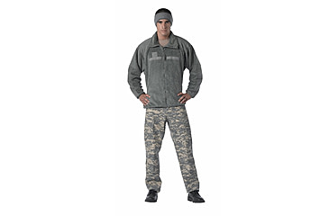 Image of Rothco Generation III Level 3 ECWCS Fleece Jacket - Men's, Olive Drab, Small, 97390-OliveDrab-S