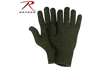 Image of Rothco Glove Liners-Unstamped, Olive Drab, Small, 8218-OliveDrab-S