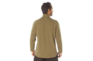 Image of Rothco Grid Fleece Pullover, Coyote Brown, Extra Large, 613902039667