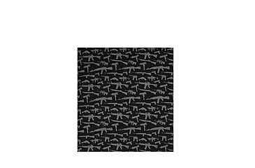 Image of Rothco Gun Pattern Bandana, Black, 4099-Black