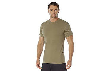 Image of Rothco Heavyweight T-Shirt 5014, AR 670-1 Coyote Brown, XL, 50180-AR670-1CoyoteBrown-XL