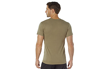 Image of Rothco Heavyweight T-Shirt 5014, AR 670-1 Coyote Brown, XL, 50180-AR670-1CoyoteBrown-XL