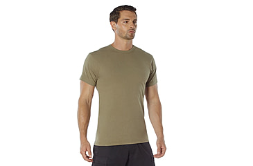 Image of Rothco Heavyweight T-Shirt 5014, AR 670-1 Coyote Brown, XL, 50180-AR670-1CoyoteBrown-XL