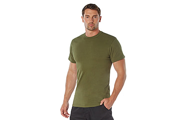 Image of Rothco Heavyweight T-Shirt 5014, Olive Drab, XL, 50190-OliveDrab-XL
