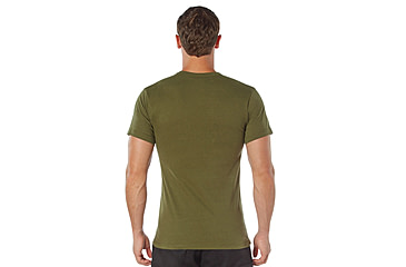 Image of Rothco Heavyweight T-Shirt 5014, Olive Drab, XL, 50190-OliveDrab-XL