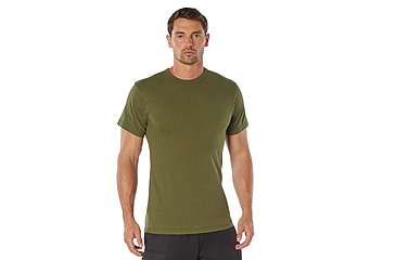 Image of Rothco Heavyweight T-Shirt 5014, Olive Drab, XL, 50190-OliveDrab-XL