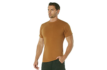 Image of Rothco Heavyweight T-Shirt 5014, XL, Work Brown, 50185-WorkBrown-XL