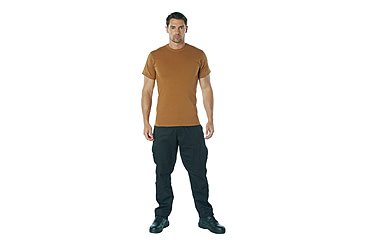 Image of Rothco Heavyweight T-Shirt 5014, XL, Work Brown, 50185-WorkBrown-XL
